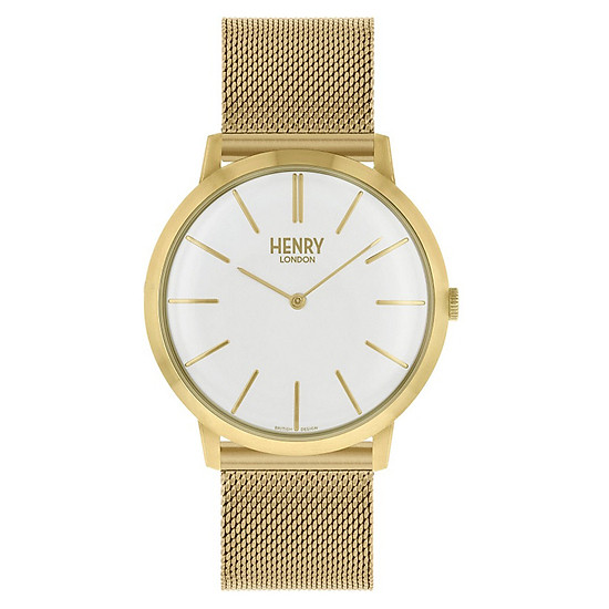 Đồng Hồ Nam Dây Thép Không Gỉ Henry London HL40-M-0250 Iconic (40mm) ...