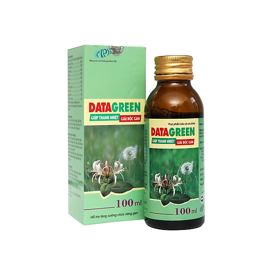 Giải độc gan datagreen 100ml - chính hãng - ảnh sản phẩm 1