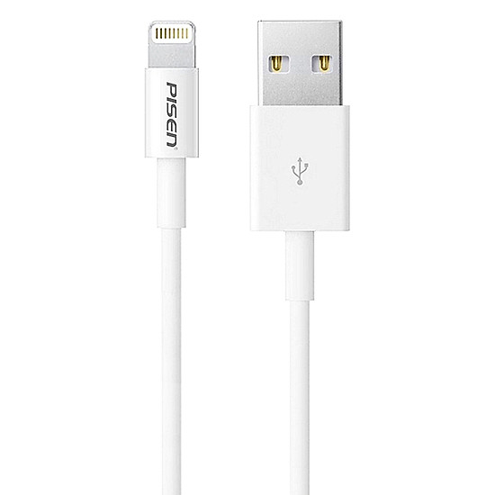 Dây Cáp Sạc Lightning cho iPhone Pisen 1m Nhựa Dẻo (Sạc Nhanh) - Hàng...