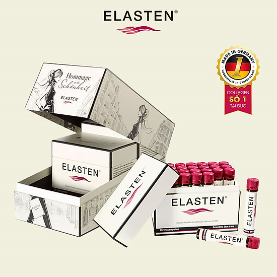 Collagen elasten - phiên bản đặc biệt 3 hộp giúp da căng mịn, chống lão hóa - ảnh sản phẩm 2