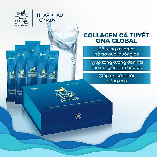 Combo 2 collagen cá tuyết ona gobal làm đẹp da, da săn chắc - ảnh sản phẩm 3