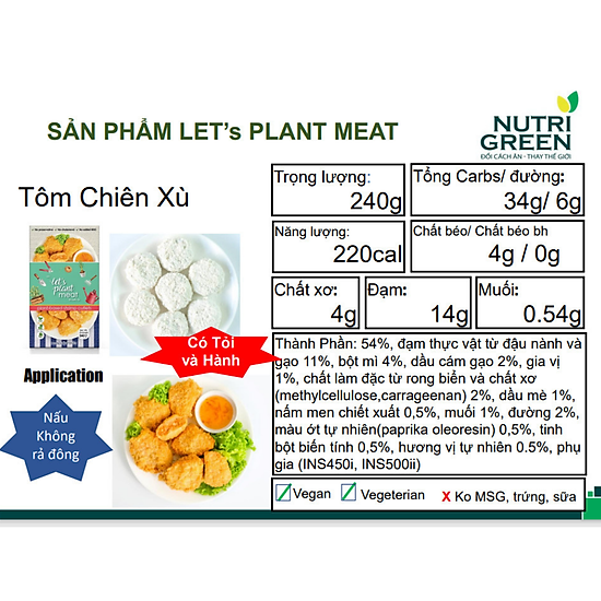 Combo trial 10 thịt thực vật thuần chay- let s plant meat - ảnh sản phẩm 9