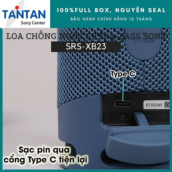 Loa bluetooth extra bass sony srs-xb23 - hàng chính hãng - ảnh sản phẩm 6