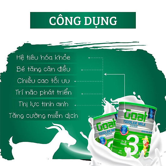 Sữa dê hoàng gia goat toddler milk drink 3 - ảnh sản phẩm 6