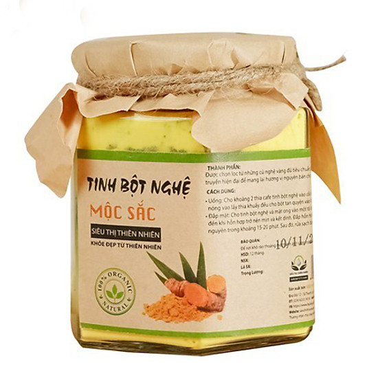 Tinh bột nghệ nguyên chất mộc sắc 260g - ảnh sản phẩm 1