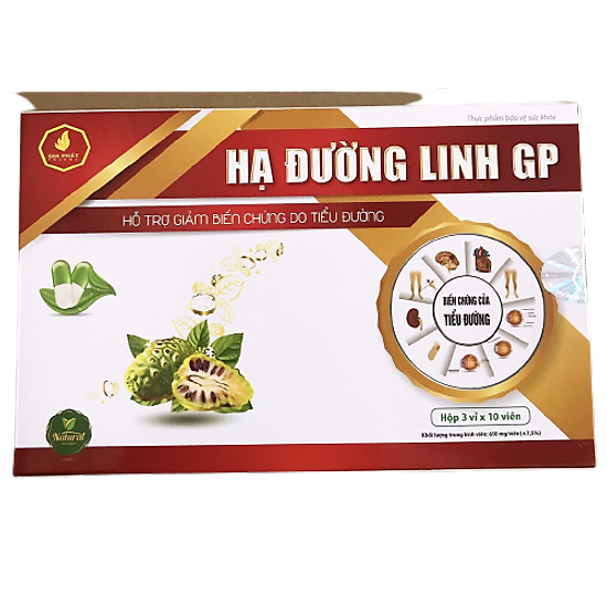 Viên uống hạ đường linh gp- dùng cho người tiểu đường - ảnh sản phẩm 1