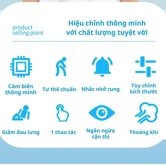 Đai chống gù lưng thông minh cho trẻ em và người lớn - ảnh sản phẩm 6