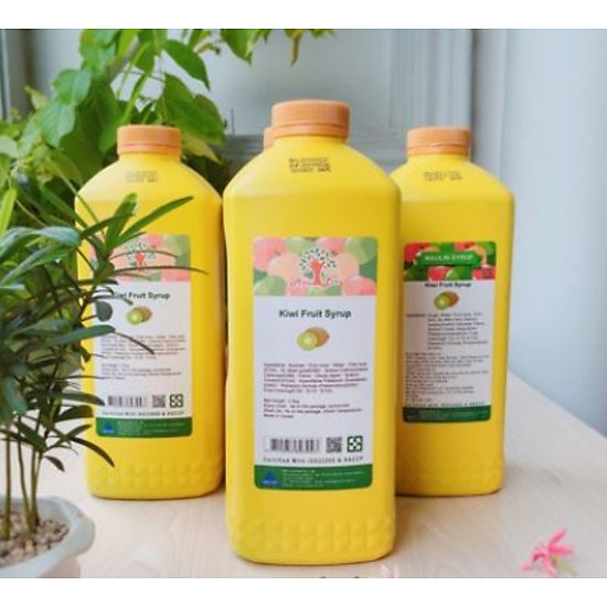 Siro kiwi maulin mau lin kiwi syrup chai 2.5 kg - nguyên liêu pha chế trà - ảnh sản phẩm 2