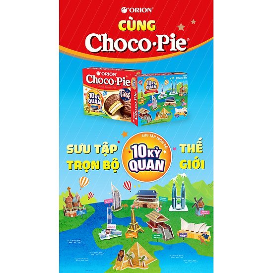 Bánh chocopie hộp 12 cái 396g - ảnh sản phẩm 6