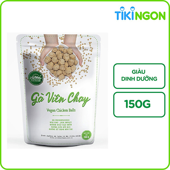 Gà viên chay an nhiên 150g - ảnh sản phẩm 1