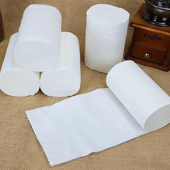 Bịch 50 cuộn giấy vệ sinh không lõi nặng 2,5kg - ảnh sản phẩm 3