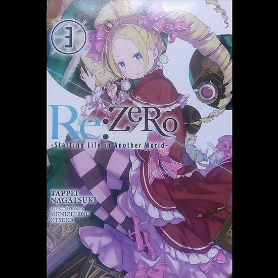 Re zero - starting life in another world - volume 03 light novel - ảnh sản phẩm 2