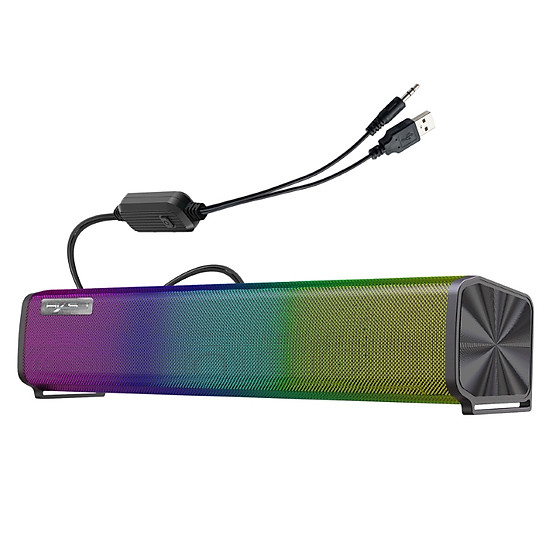 Loa vi tính q9 sound bar hd led rgb cho máy tính, laptop, điện thoại - ảnh sản phẩm 3