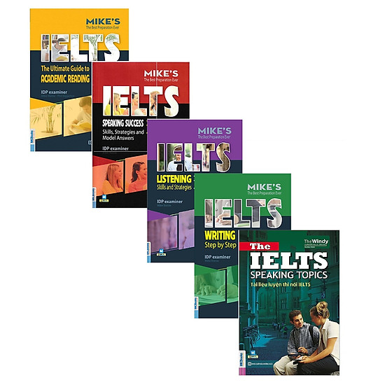 

Combo Trọn Bộ General Ielts Mike+Tài Liệu Luyện Thi Nói IELTS - The IELTS Speaking Topics With Answers (Tái Bản) Tặng Kèm Bookmath