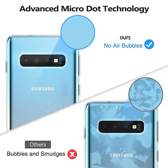 Ốp lưng dẻo dành cho samsung galaxy s10 plus hiệu ultra thin mỏng 0.6mm - ảnh sản phẩm 7