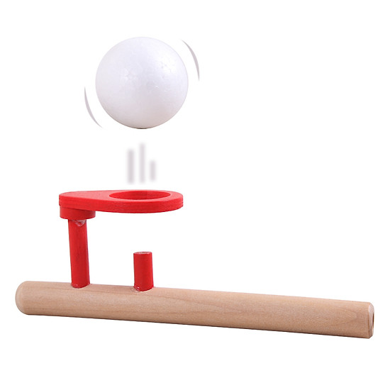 Đồ chơi gỗ trò chơi thổi bóng giữ thăng bằng cho bé - ảnh sản phẩm 4