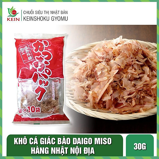 Khô cá giác bào daigo miso 10tx3gr nhật bản - ảnh sản phẩm 1