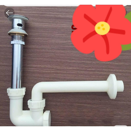 Bộ xả lavabo inox 304 nút nhấn.