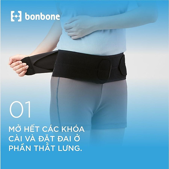 Đai hỗ trợ vùng thắt lưng pita coru bonbone hỗ trợ giảm đau - ảnh sản phẩm 10