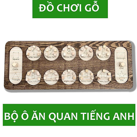 Trò chơi dân gian ô ăn quan bộ đồ chơi bằng gỗ tiện lợi và bổ ích - ảnh sản phẩm 4