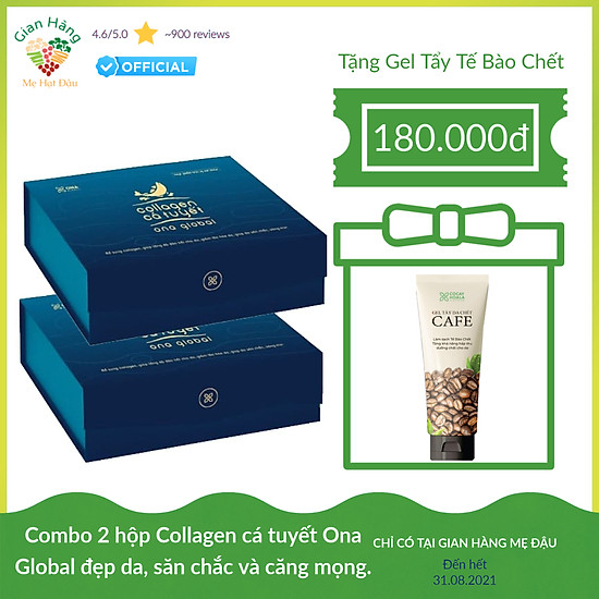 Combo 2 collagen cá tuyết ona gobal làm đẹp da, da săn chắc - ảnh sản phẩm 1