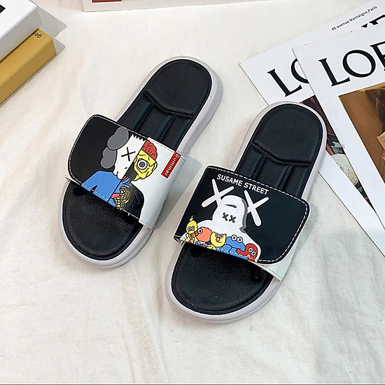 Mua Dép quai ngang unisex Sasume hottrend 2021_S01 - 35 - 36 - Đen tại PKTShoes Mua Dép Quai Ngang Unisex Sasume Hottrend 2021_S01 - 35 - 36 - Đen Tại Pktshoes