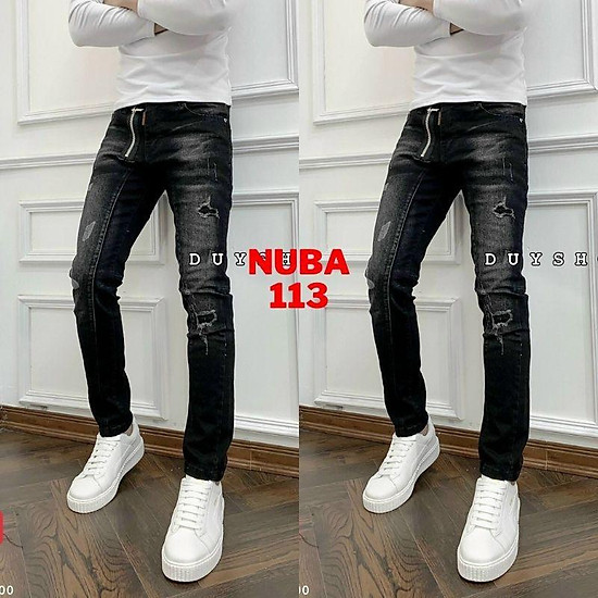 Quáº§n Jean Nam Máº«u Má»›i Mau Ä'en Rach XÆ°á»›c Quáº§n Bo Ä'áº¹p Gia Ráº» Tcs113 Gia Giáº£m Tá»›i 0 Congnghehot Com