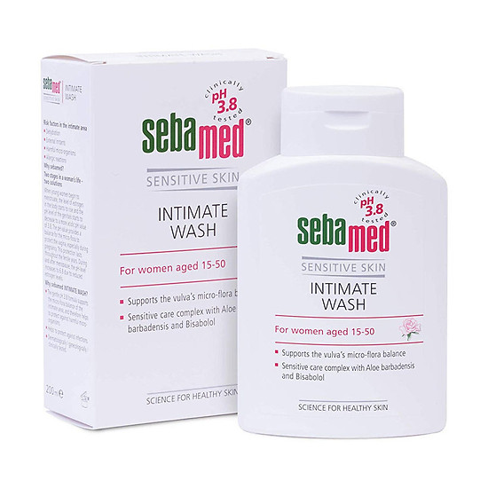 Combo 2 chai dung dịch vệ sinh phụ nữ sebamed feminine intimate wash ph3.8 - ảnh sản phẩm 3