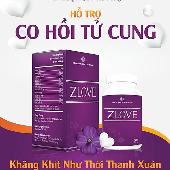 Thực phẩm bảo vệ sức khỏe zlove - se khít tức thì - ảnh sản phẩm 3