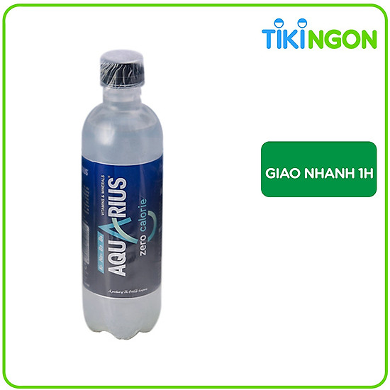 Chai nước uống bổ sung aquarius không calo 390ml - ảnh sản phẩm 4