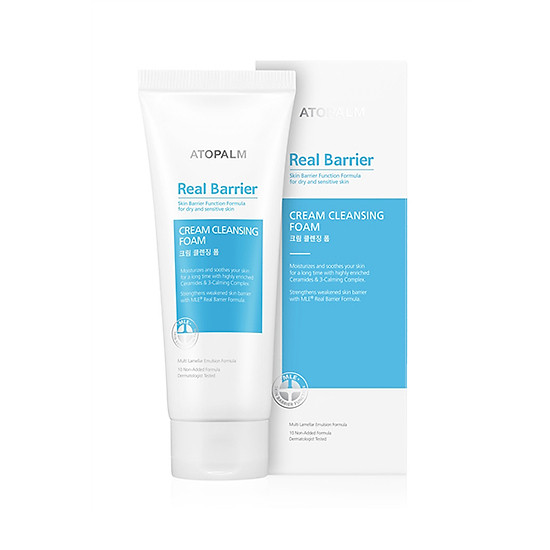 Image result for Real Barrier Cream Cleansing Foam