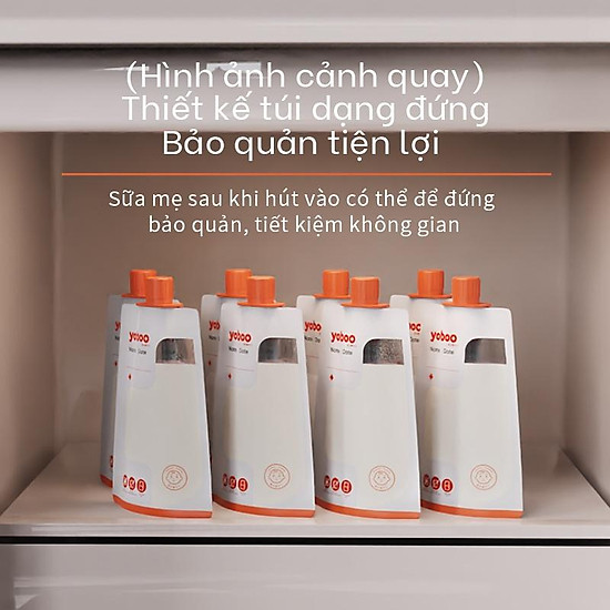 Combo 3 hộp túi trữ sữa mẹ nút vặn 200ml yoboo 90 túi - ảnh sản phẩm 6