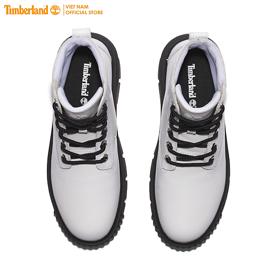 Timberland giày boot nữ - women s greyfield leather boot white full grain - ảnh sản phẩm 4