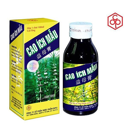 Cao ích mẫu opc- giúp điều hòa kinh nguyệt, rối loạn kinh nguyệt - ảnh sản phẩm 1