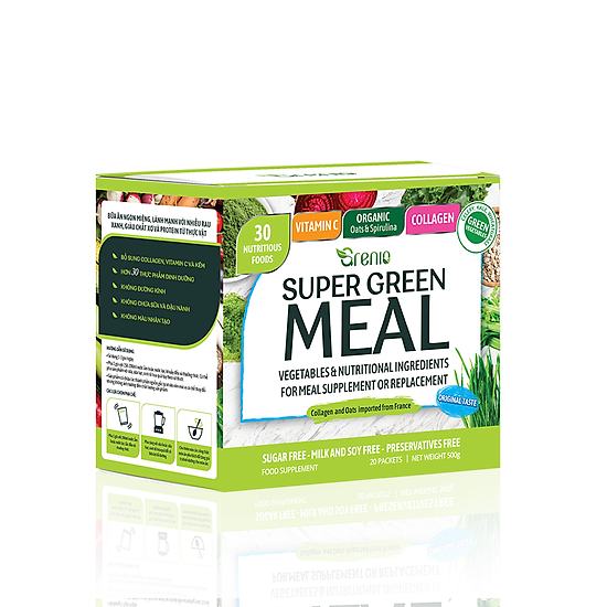 Grenio super green meal - bữa ăn thay thế từ rau xanh kiểm soát cân nặng, - ảnh sản phẩm 4