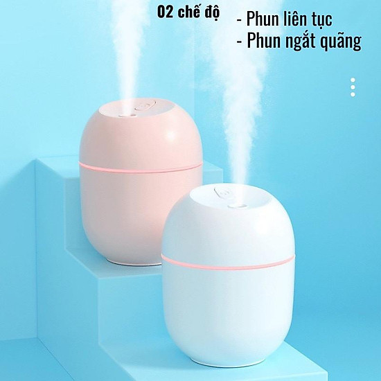 Máy xông tinh dầu mini - khuếch tán tinh dầu - máy phun sương mini 200ml. - ảnh sản phẩm 2