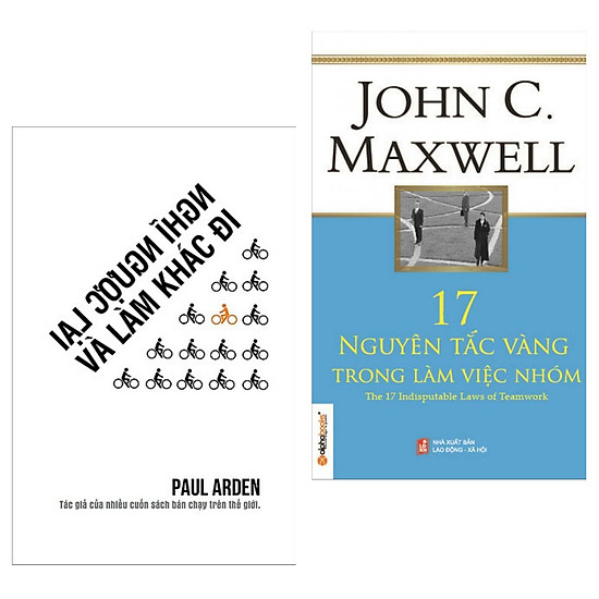 

Combo Sách Kỹ Năng Làm Việc: Nghĩ Ngược Lại Và Làm Khác Đi + 17 Nguyên Tắc Vàng Trong Làm Việc Nhóm (Tặng Kèm Bookmark Green Life ) 