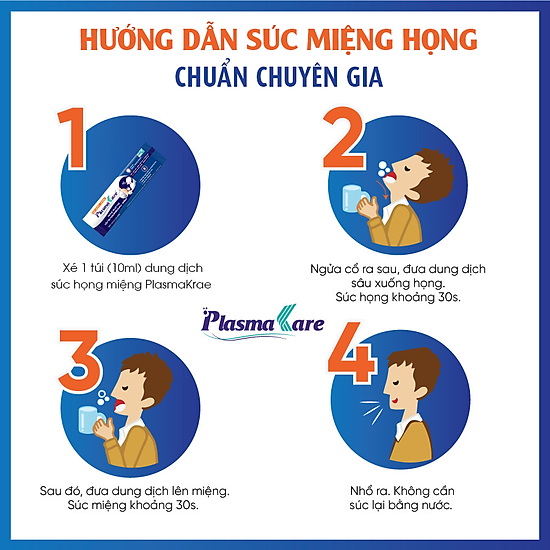 Nước súc miệng nano bạc plasmakare diệt khuẩn 99%, dạng túi 10ml - ảnh sản phẩm 3