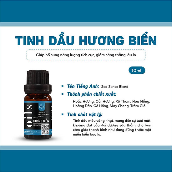 Tinh dầu thiên nhiên xông hương biển haeva giúp không gian nhà thơm mát - ảnh sản phẩm 2