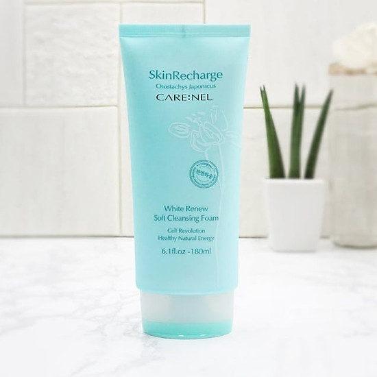 Sữa rửa mặt care nel white renew soft cleansing foam 180ml - ảnh sản phẩm 3