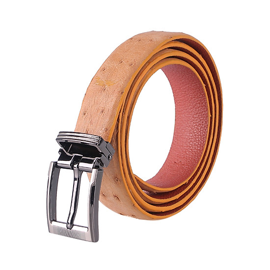 Thắt Lưng Nữ Da Đà Điểu Da Hột Huy Hoàng HT5423 - Vàng Bò ...