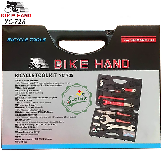 Bộ dụng cụ bike hand yc-728 18 món - chính hãng - ảnh sản phẩm 5