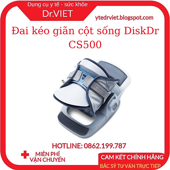 Đai kéo giãn cột sống cổ diskdr. cs500 hàn quốc - hỗ trợ cột sống - ảnh sản phẩm 2