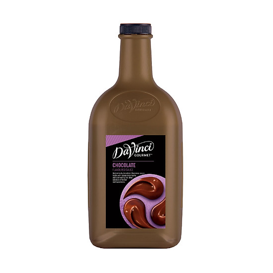 Sốt socola chocolate sauce - davinci gourmet 2l - ảnh sản phẩm 1