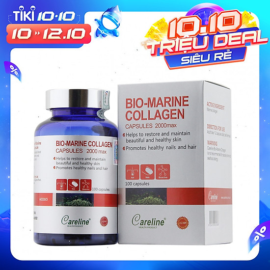 Viên uống bio marine collagen careline - ảnh sản phẩm 1