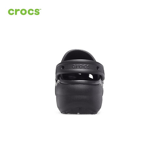 Giày lười nữ crocs fw classic clog platform w black - 206750-001 - ảnh sản phẩm 4