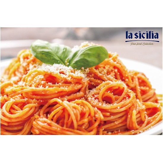 Mì sợi dài tròn spaghetti 5 - la sicilia - 500g - ảnh sản phẩm 1