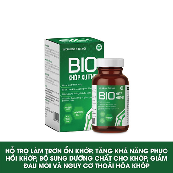 Thực phẩm bảo vệ sức khỏe bio xương khớp - hỗ trợ điều trị xương khớp 50 - ảnh sản phẩm 1