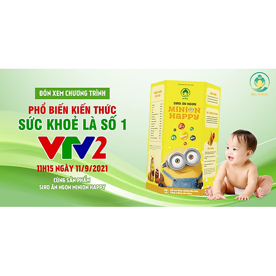 Siro ăn ngon minion happyhỗ trợ tiêu hóa tốt - ảnh sản phẩm 6