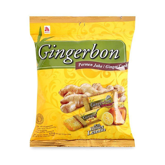 Kẹo gừng gingerbon chanh mật ong 125g - ảnh sản phẩm 1